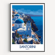 Santorini Travel Memory Gift
