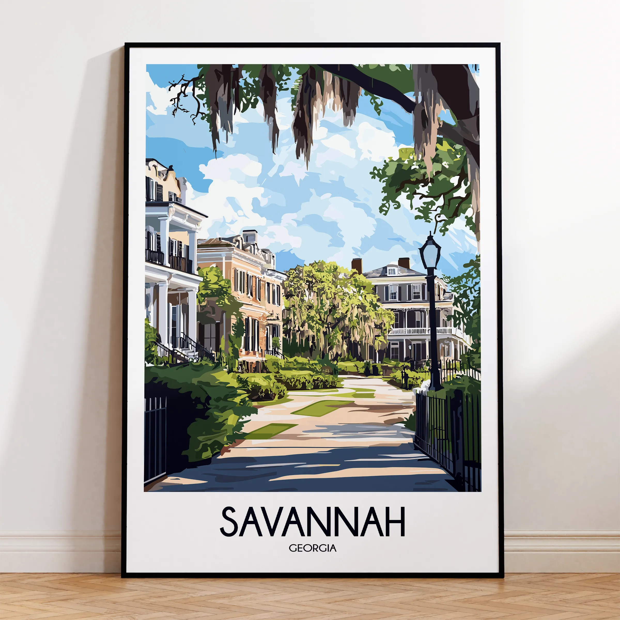 Savannah Destination Art Gift
