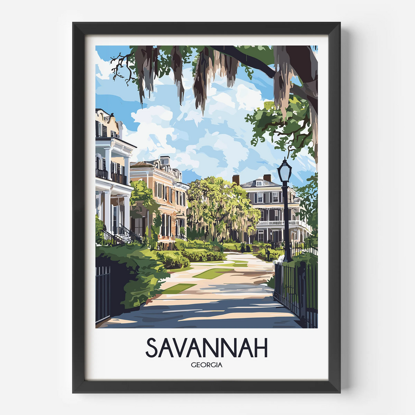 Savannah Home Office Decor