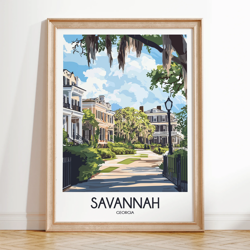 Savannah Minimalist Wall Art