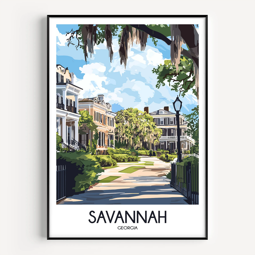 Savannah Souvenir Poster Print