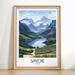 Savoie Destination Art Gift