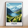 Savoie Destination Art Gift
