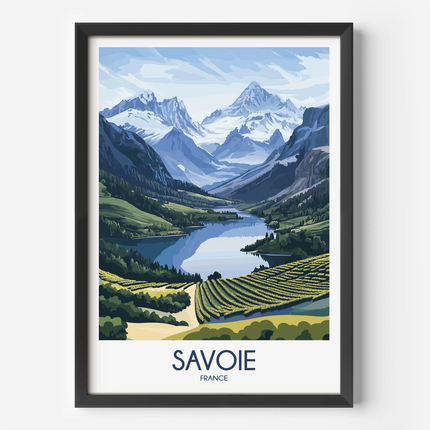 Savoie Minimalist Wall Art
