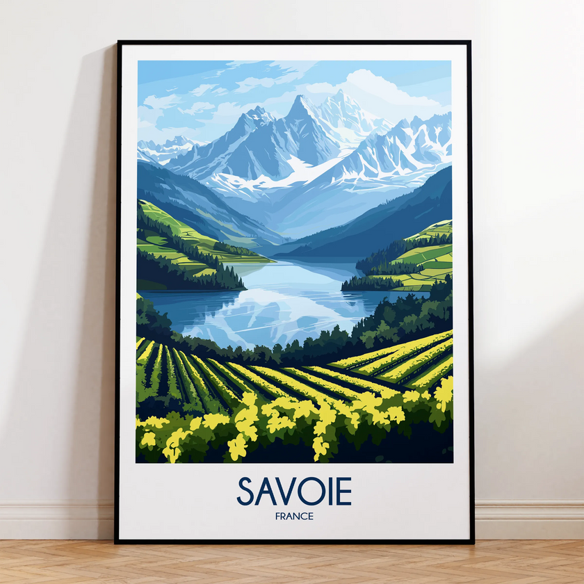 Savoie Minimalist Wall Art