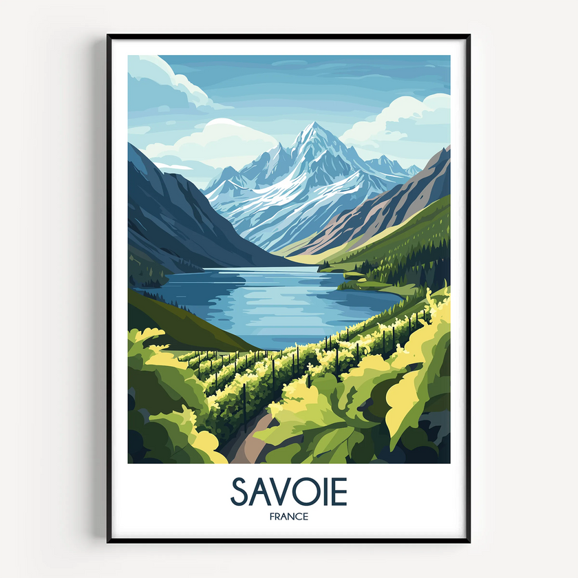 Savoie Scenic Landscape Art