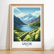 Savoie Vintage Style Print