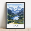 Savoie Vintage Style Print