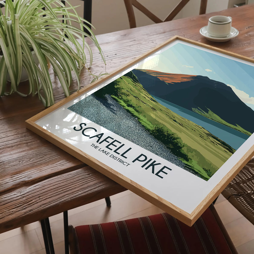 Scafell Pike Destination Art Gift