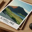 Scafell Pike Minimalist Wall Art