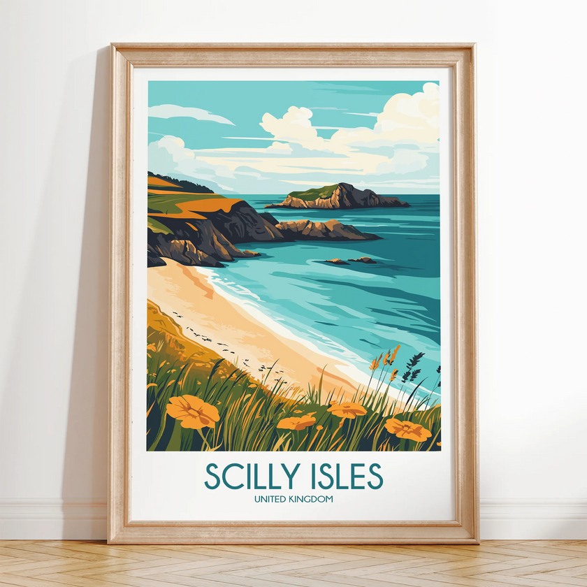 Scilly Isles Travel Memory Gift