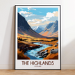 Scotland Highlands Travel Memory Gift