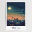 Seattle Destination Art Gift