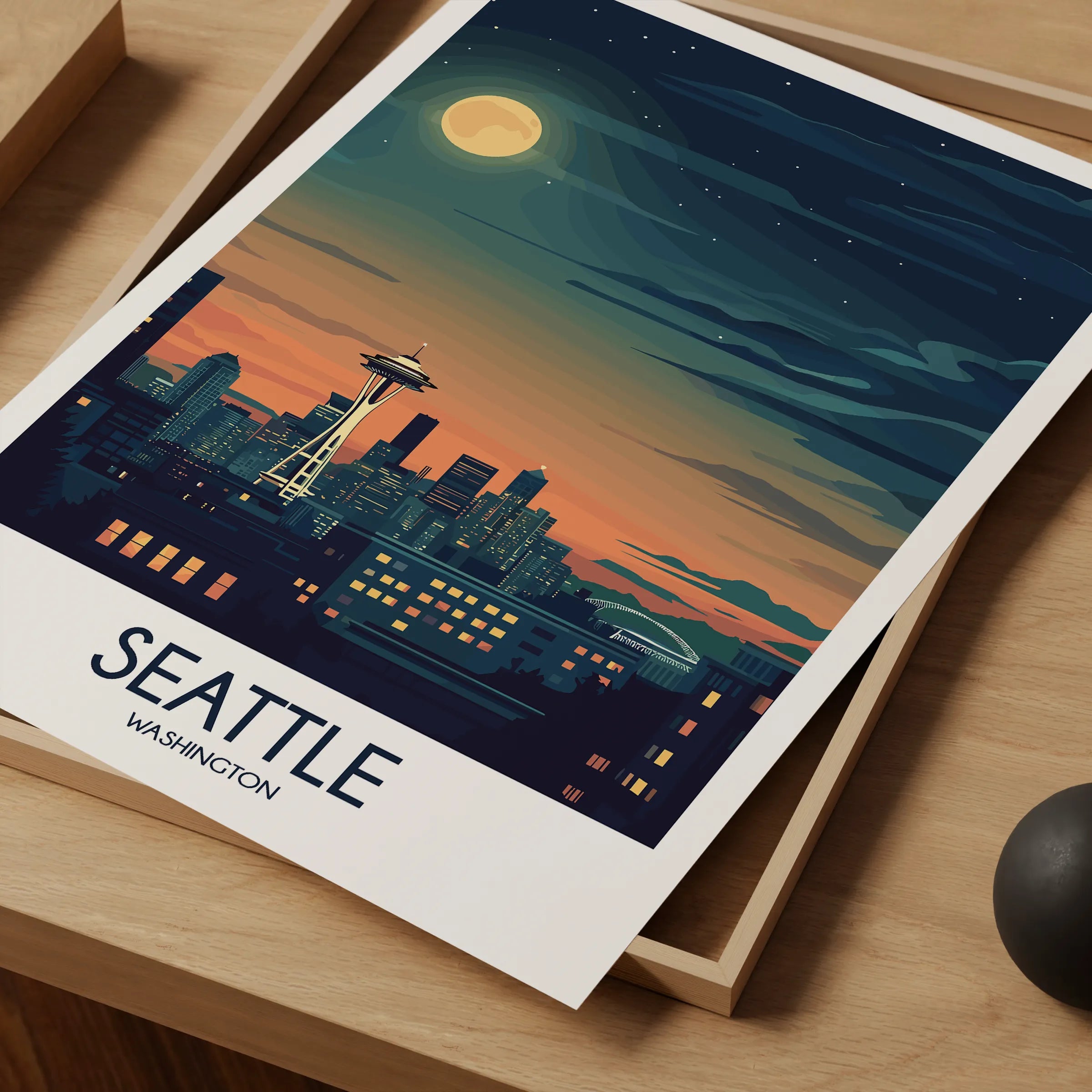 Seattle Home Office Decor