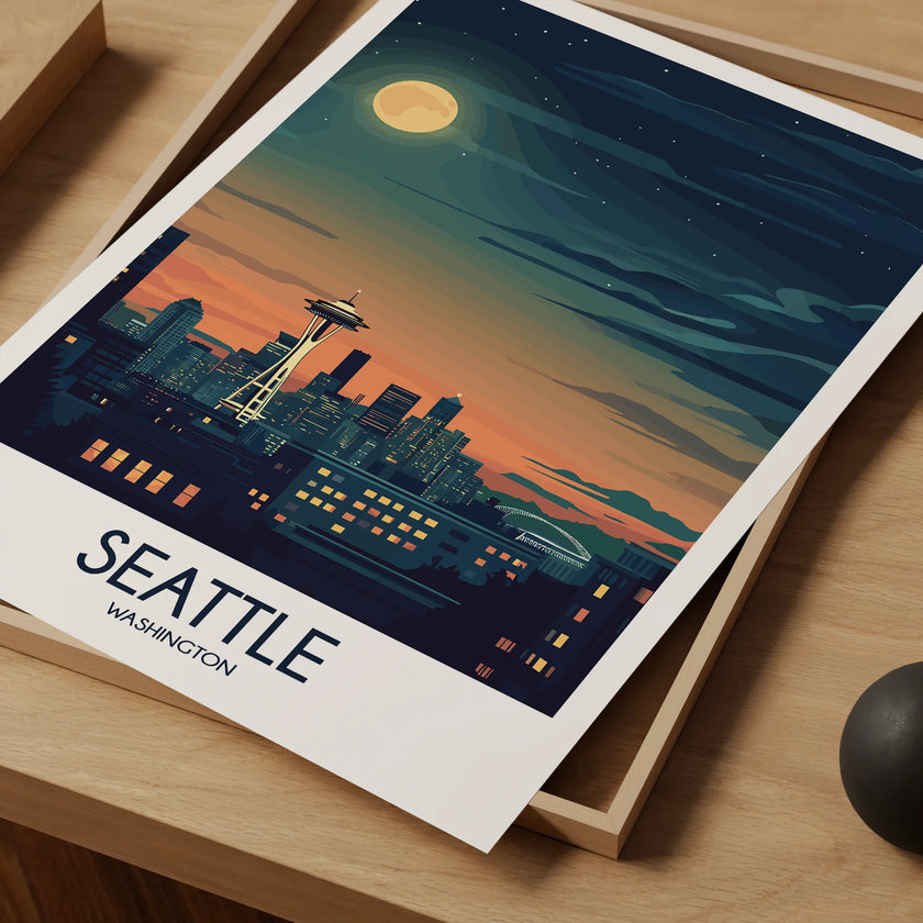 Seattle Home Office Decor
