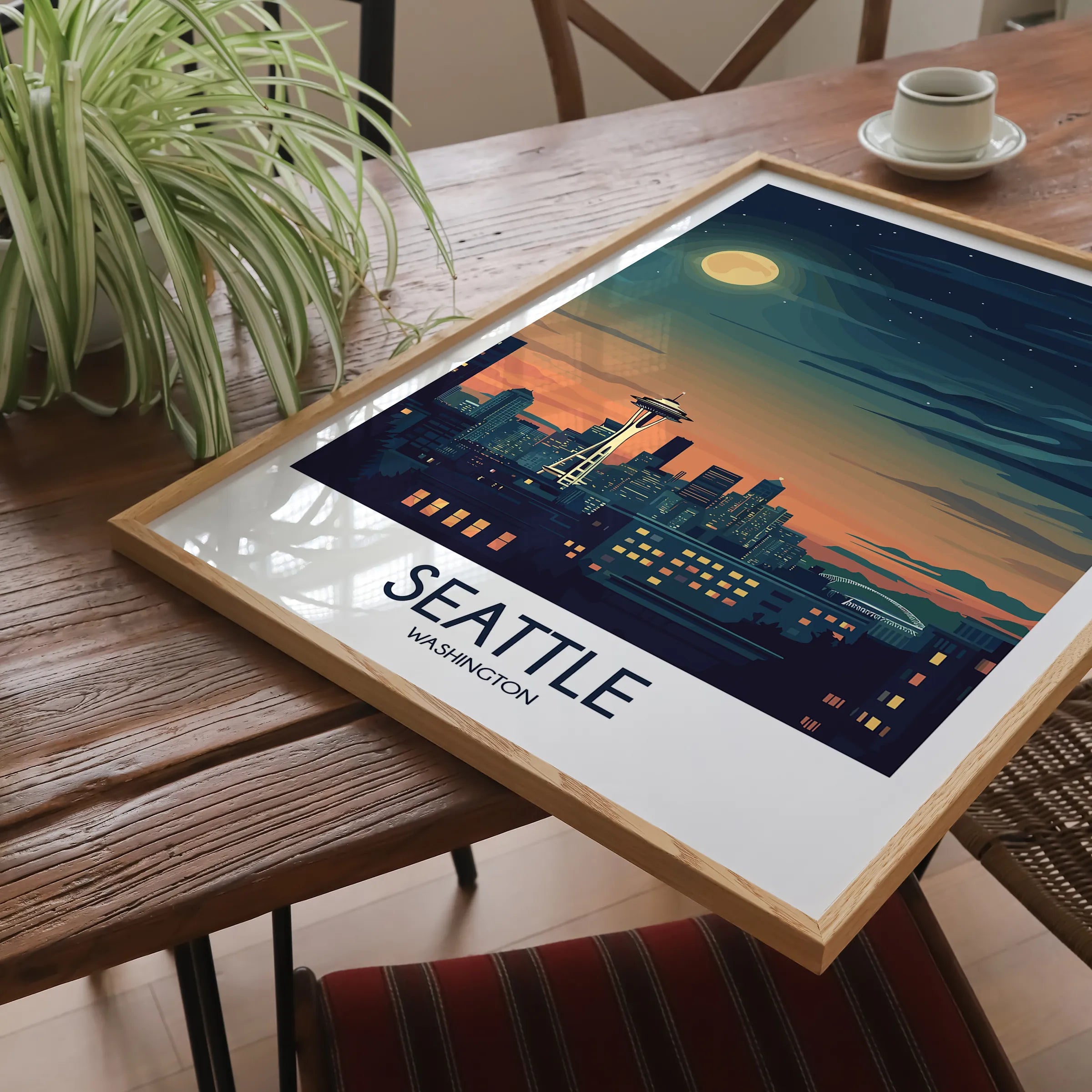 Seattle Scenic Landscape Art