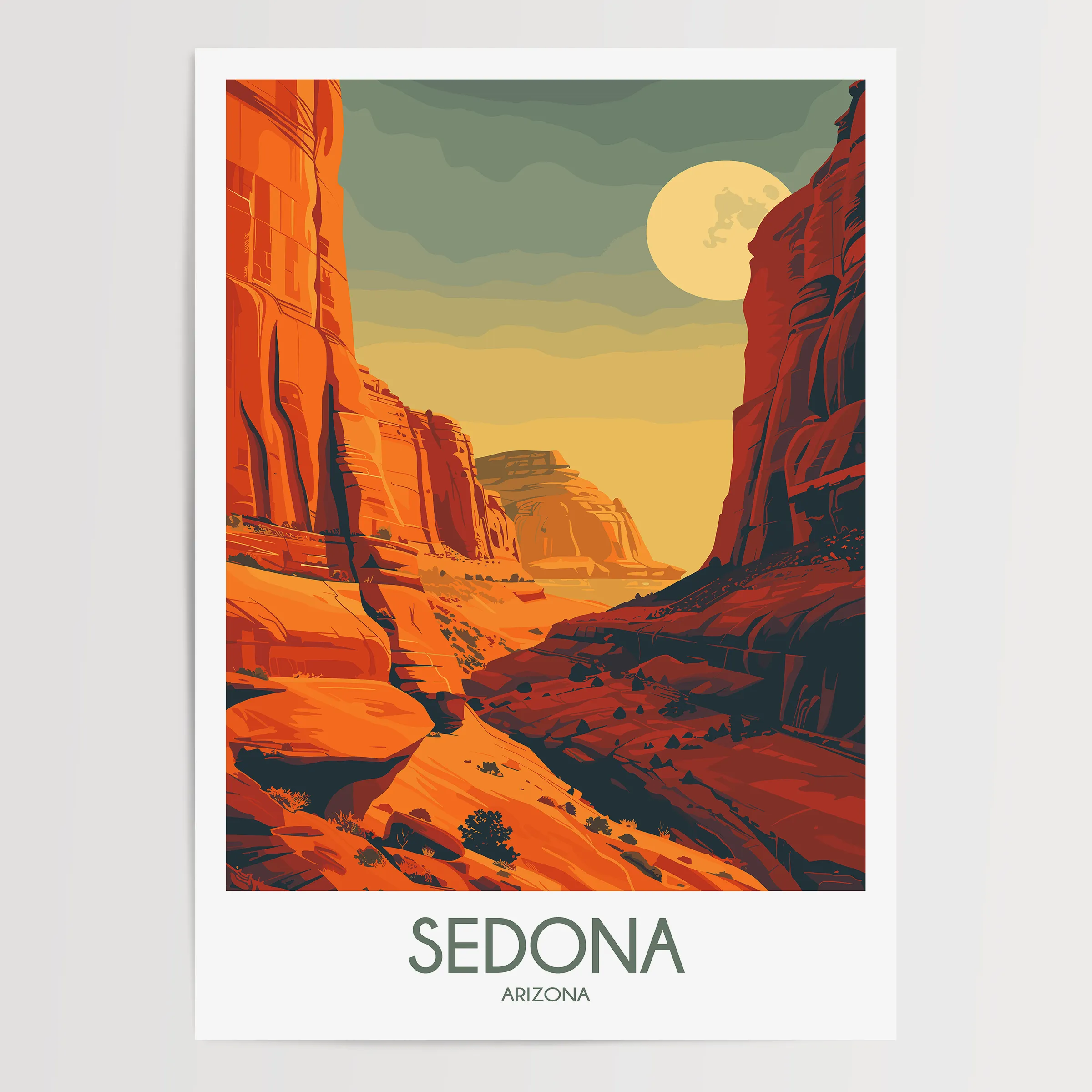 Sedona Minimalist Wall Art