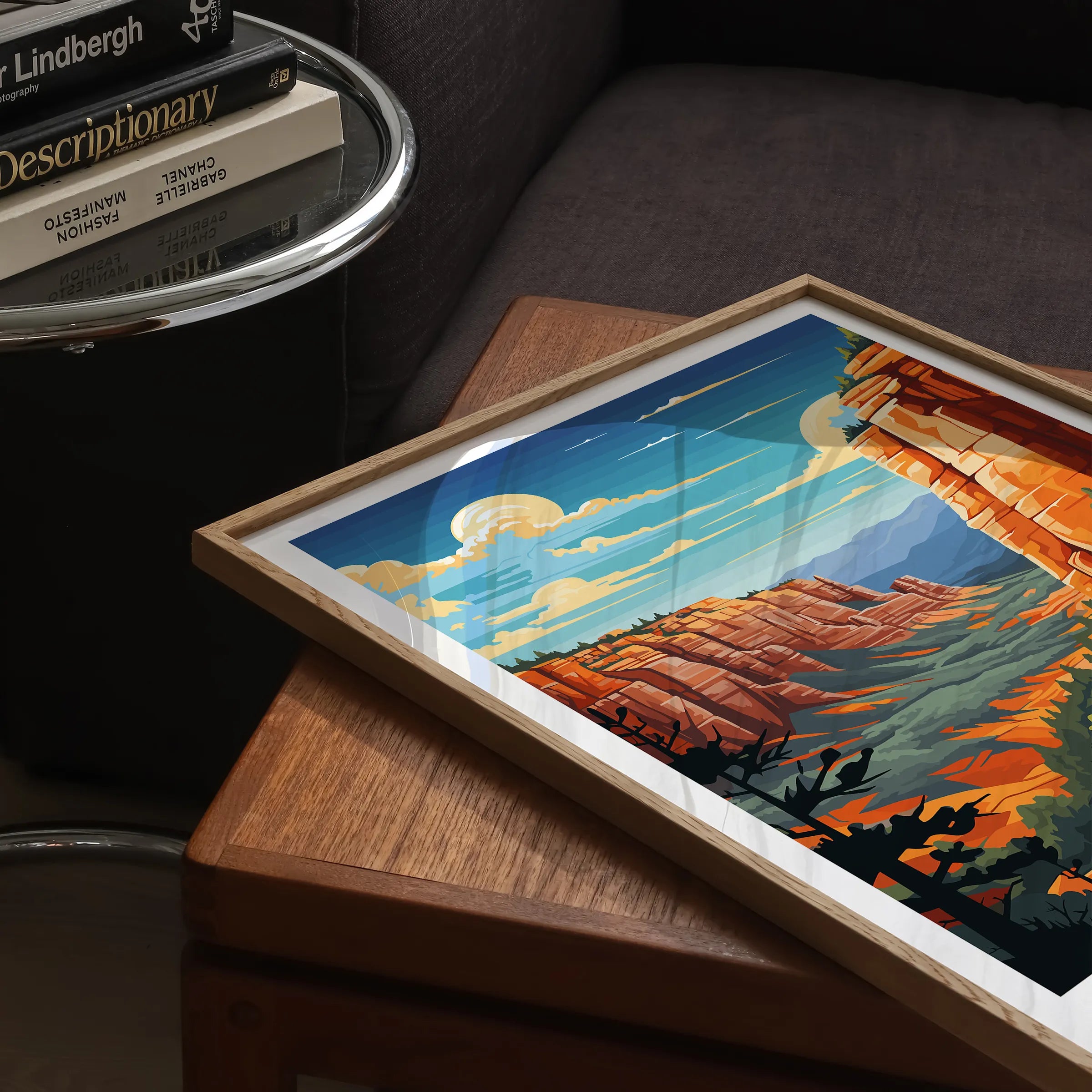 Sedona Retro Travel Illustration