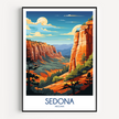 Sedona Scenic Landscape Art