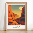 Sedona Vintage Style Print