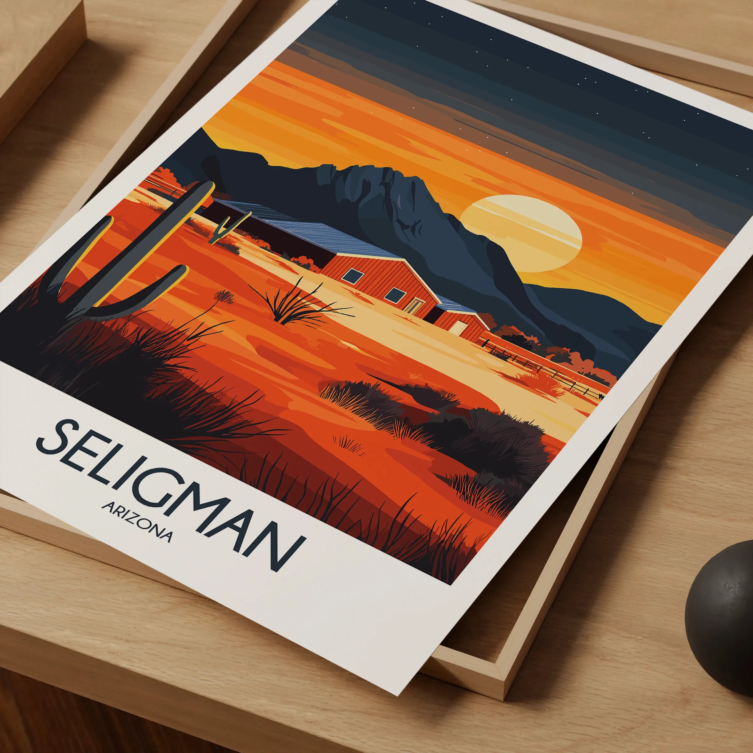 Seligman Destination Art Gift