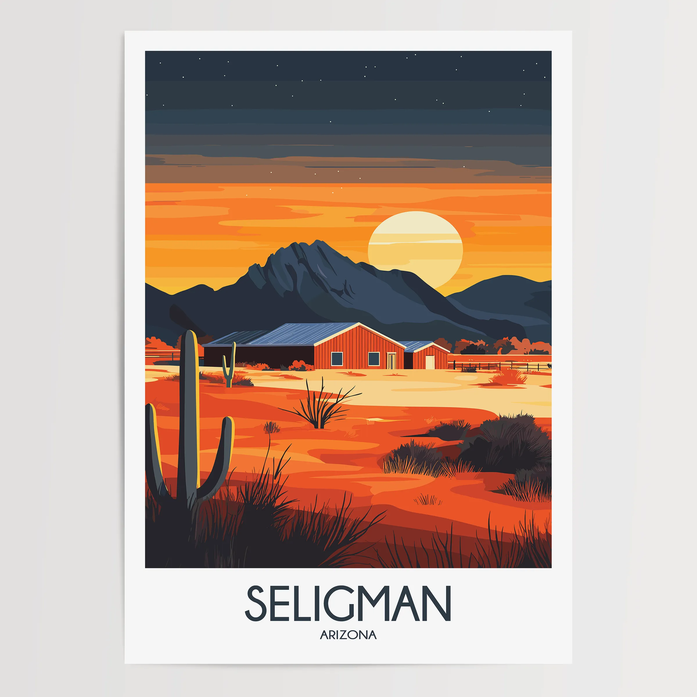 Seligman Souvenir Poster Print