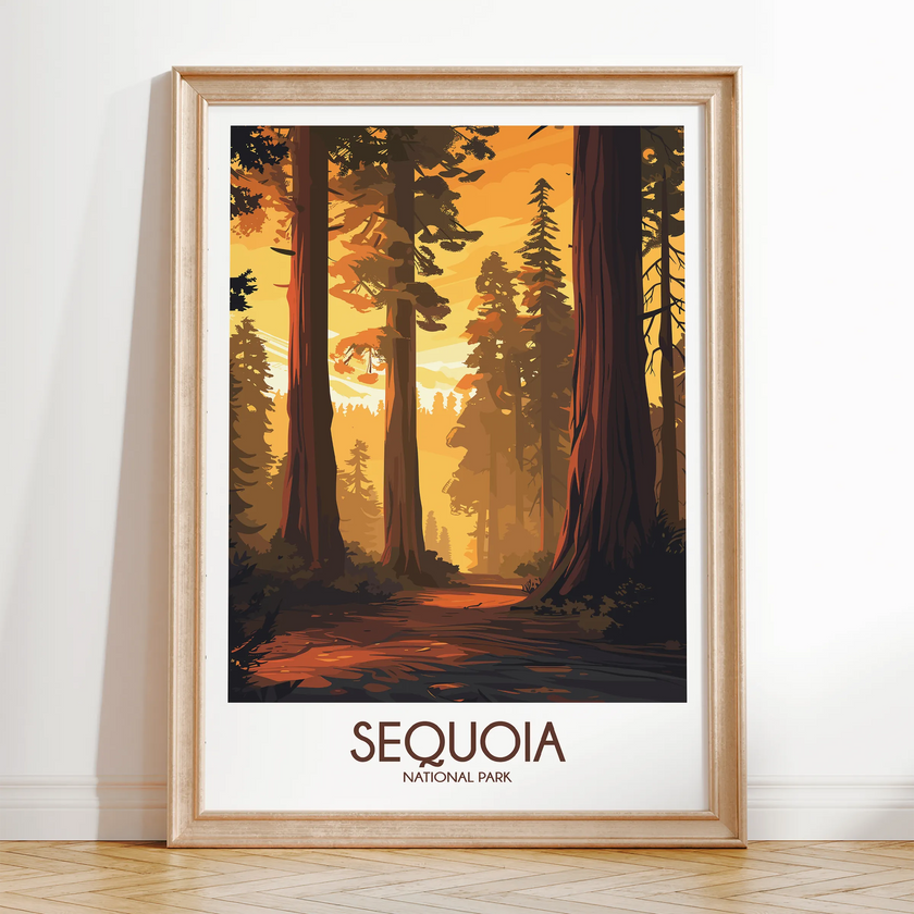 Sequoia Minimalist Wall Art