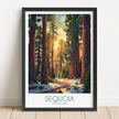 Sequoia Souvenir Poster Print