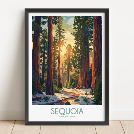 Sequoia Souvenir Poster Print