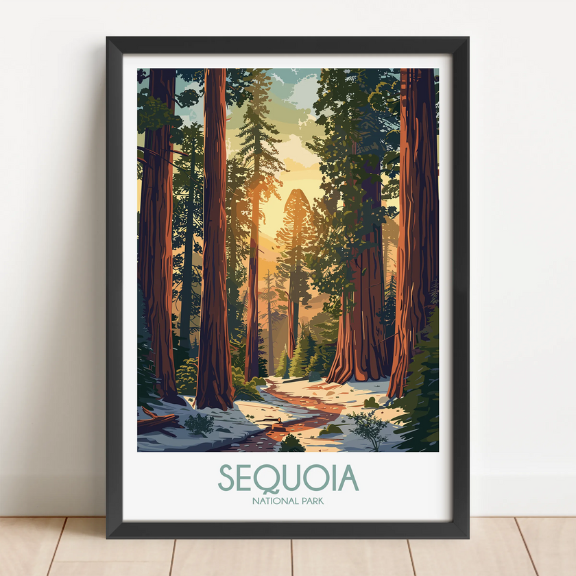 Sequoia Souvenir Poster Print