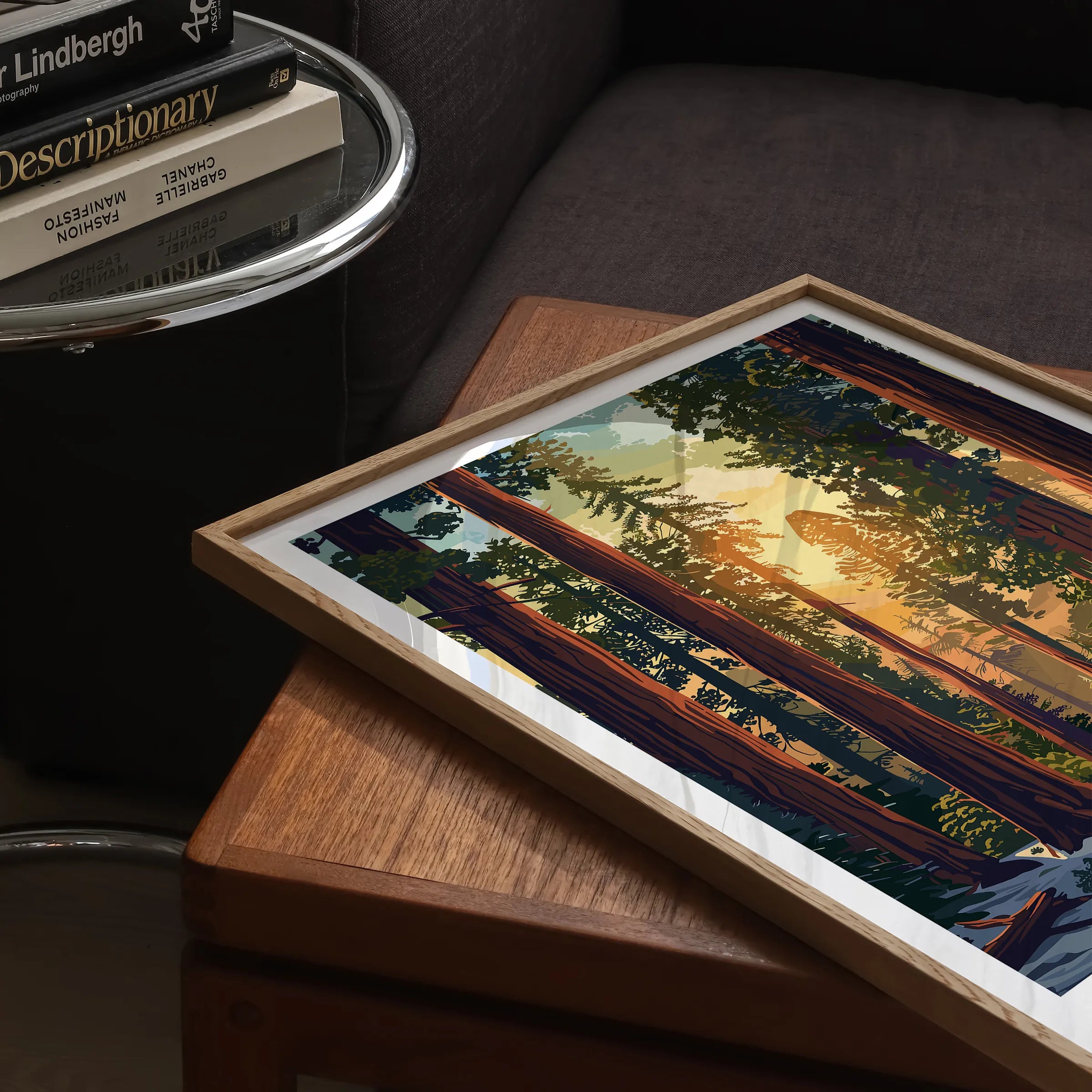Sequoia Vintage Style Print