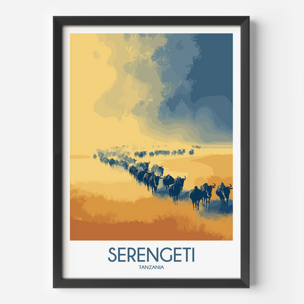 Serengeti Souvenir Poster Print