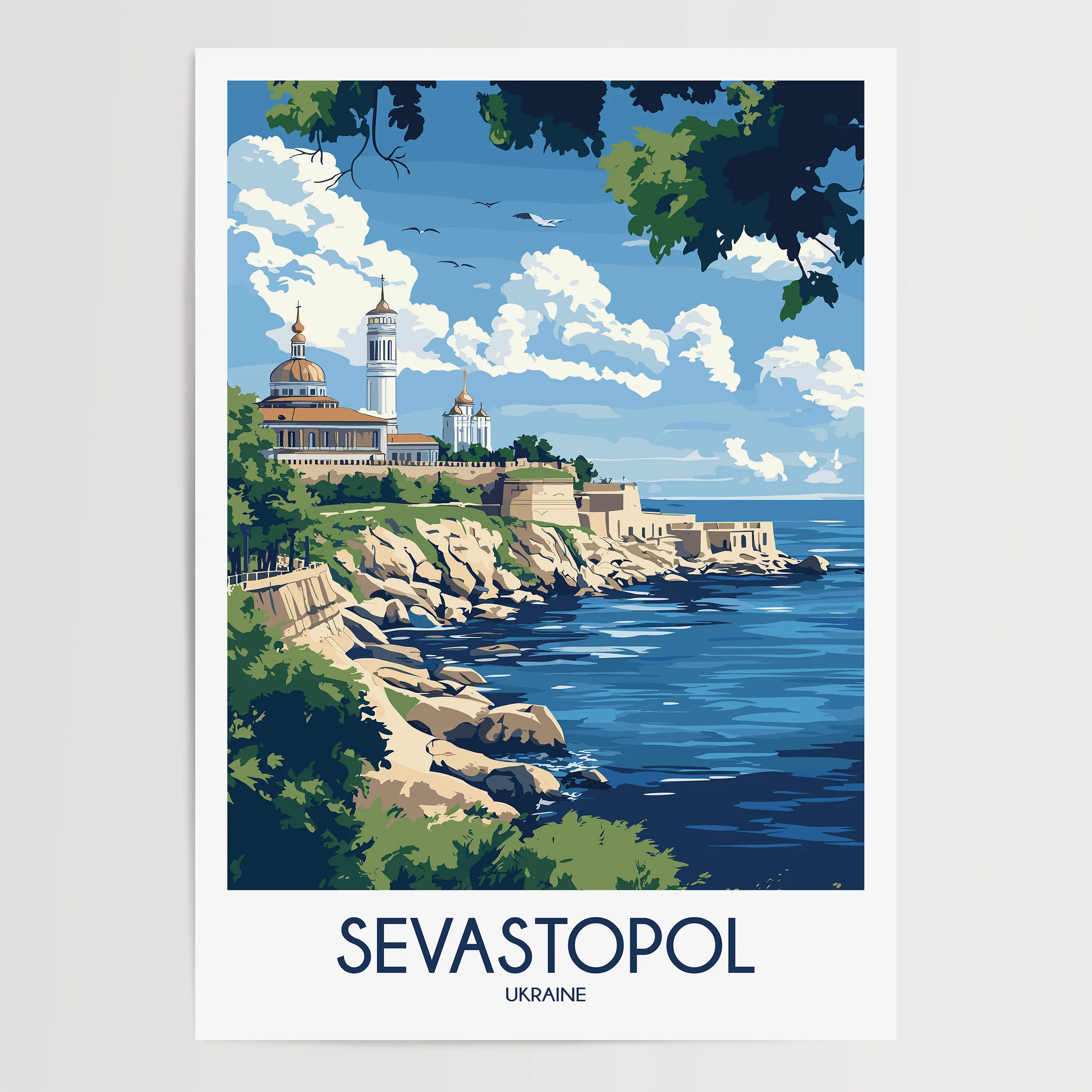 Sevastopol Destination Art Gift