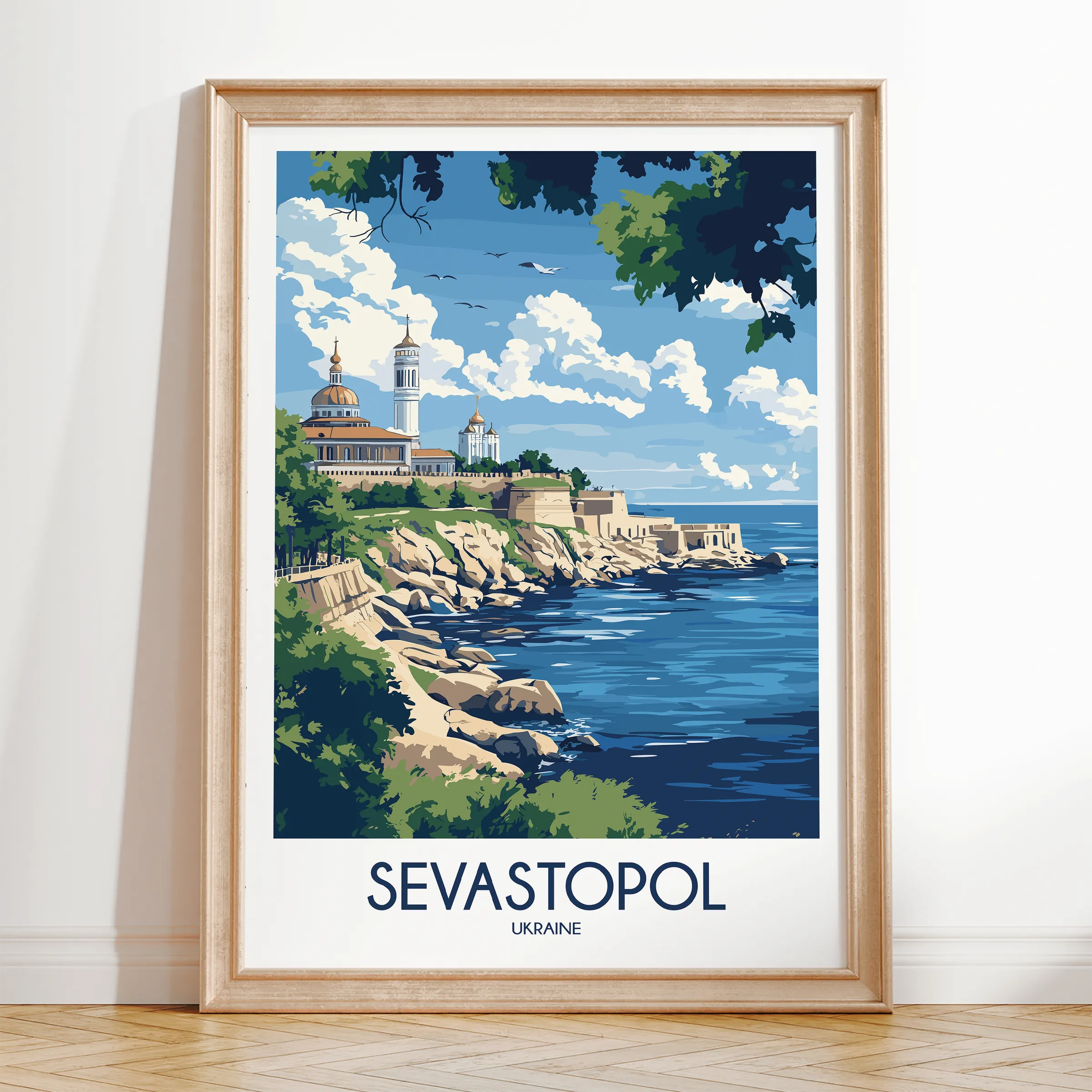 Sevastopol Scenic Landscape Art