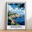 Sevastopol Souvenir Poster Print