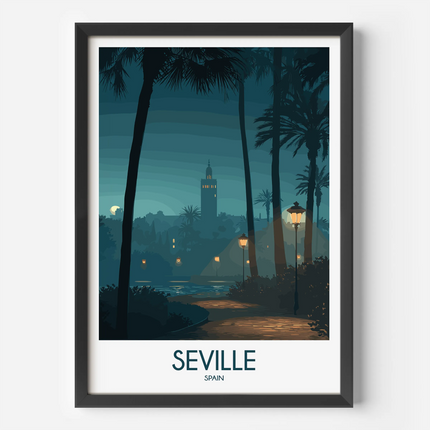 Seville Destination Art Gift
