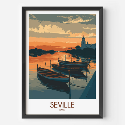 Seville Scenic Landscape Art