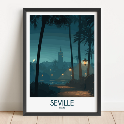Seville Vintage Style Print