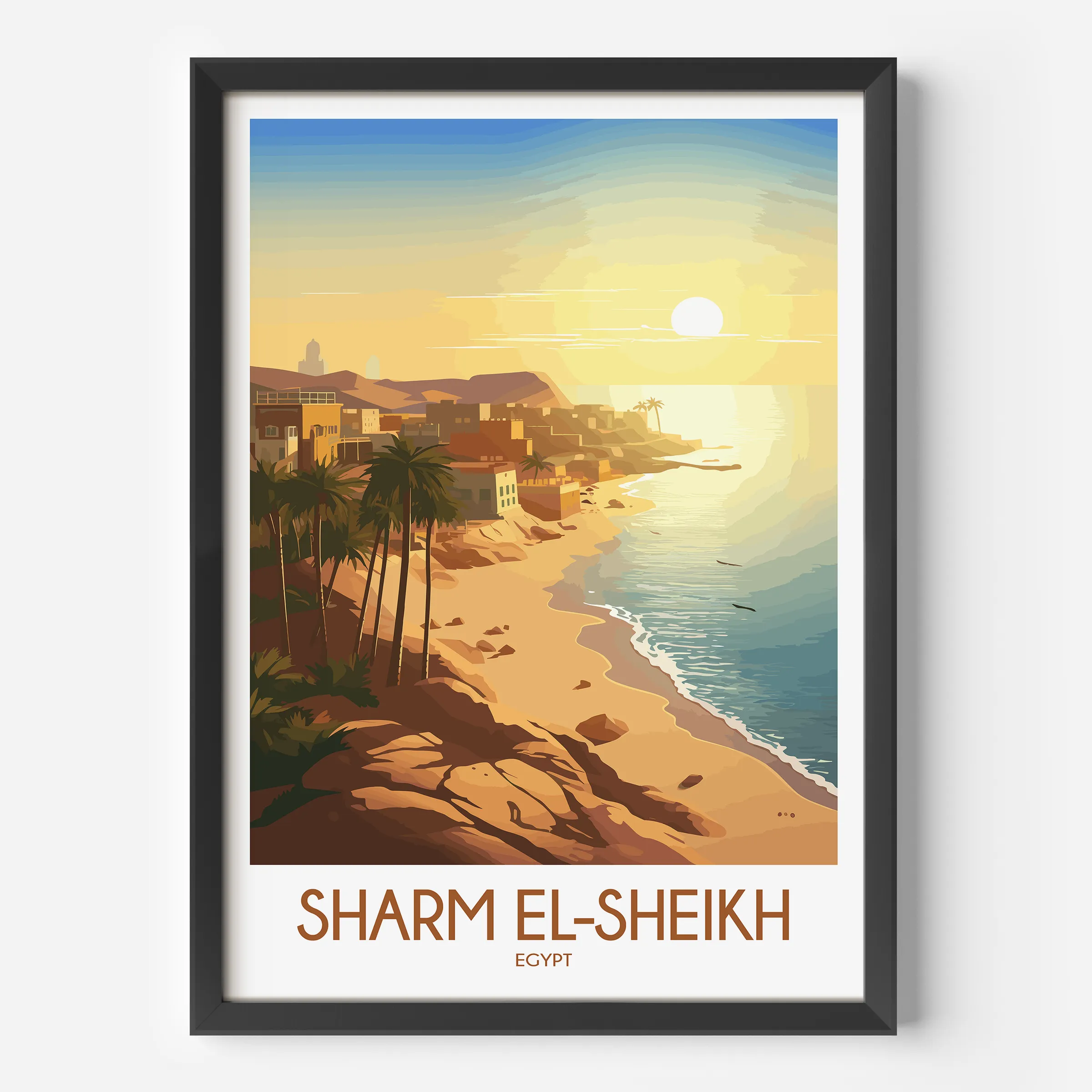 Sharm El Sheikh Destination Art Gift