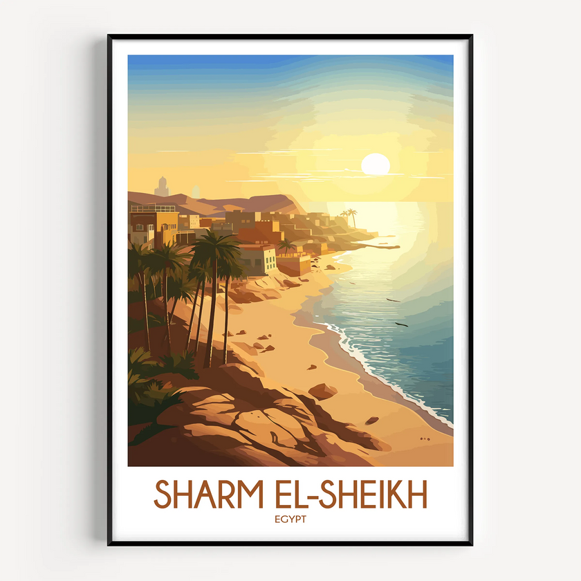 Sharm El Sheikh Souvenir Poster Print