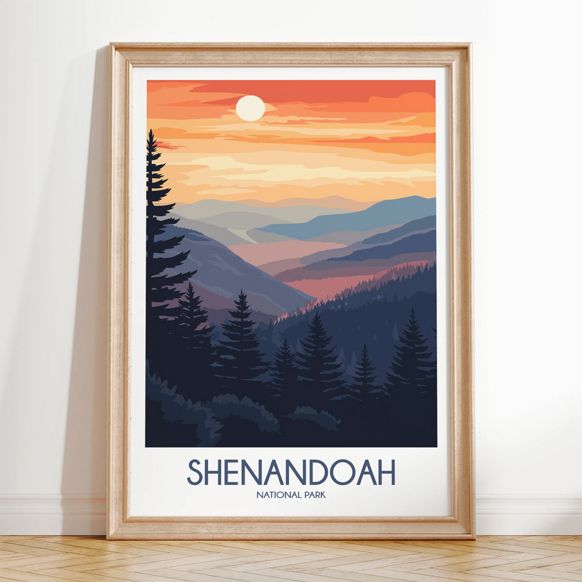 Shenandoah Destination Art Gift