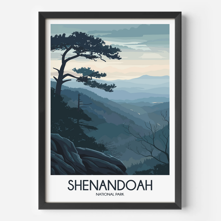 Shenandoah Destination Art Gift