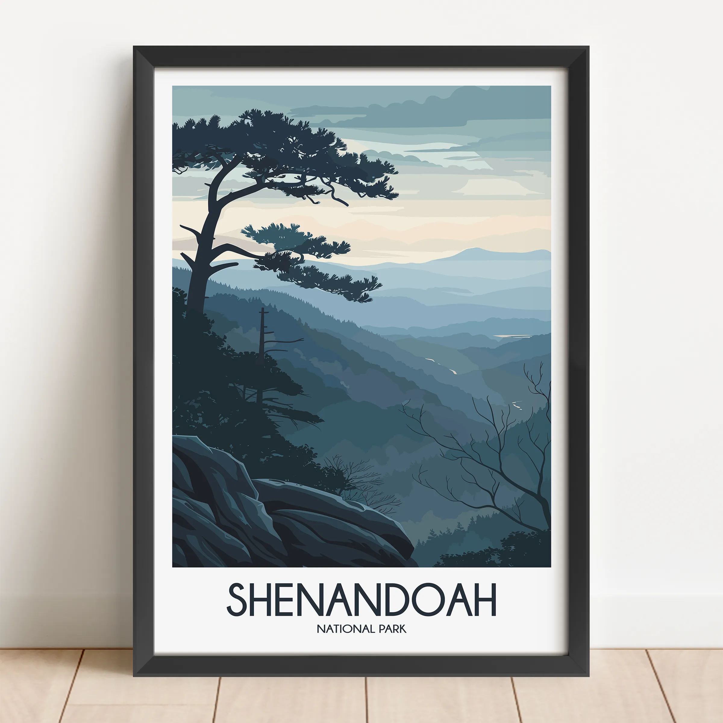 Shenandoah Minimalist Wall Art