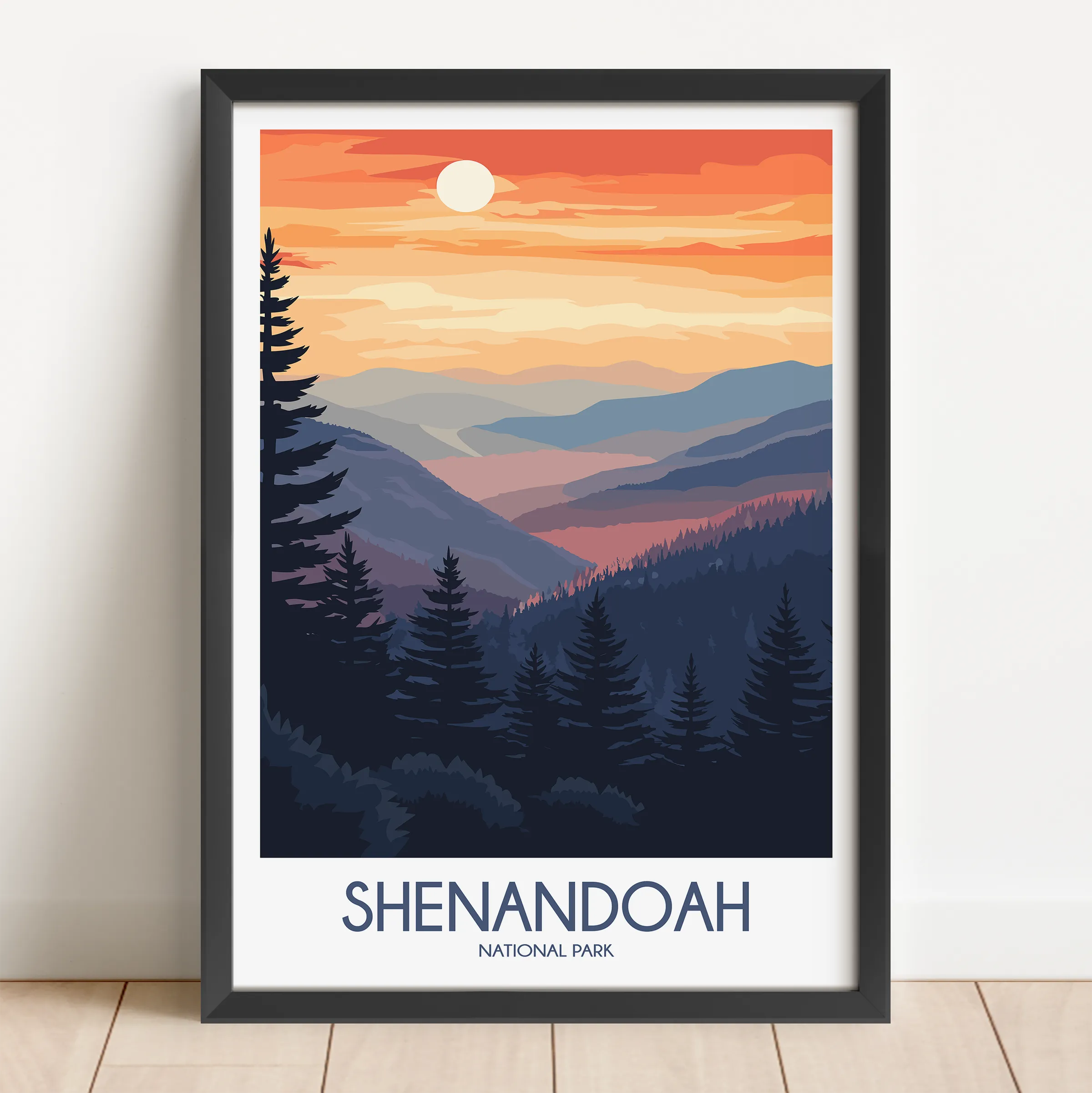 Shenandoah Minimalist Wall Art