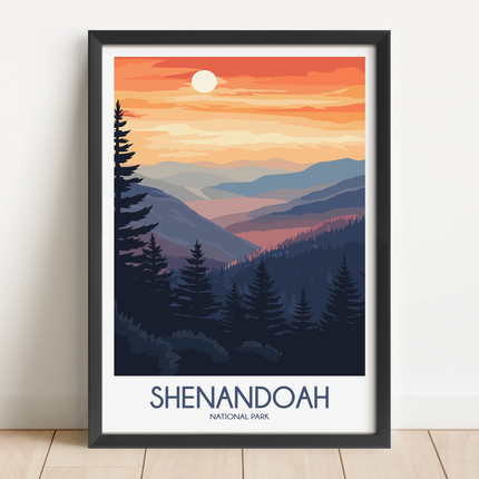 Shenandoah Minimalist Wall Art