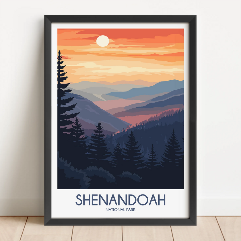 Shenandoah Minimalist Wall Art