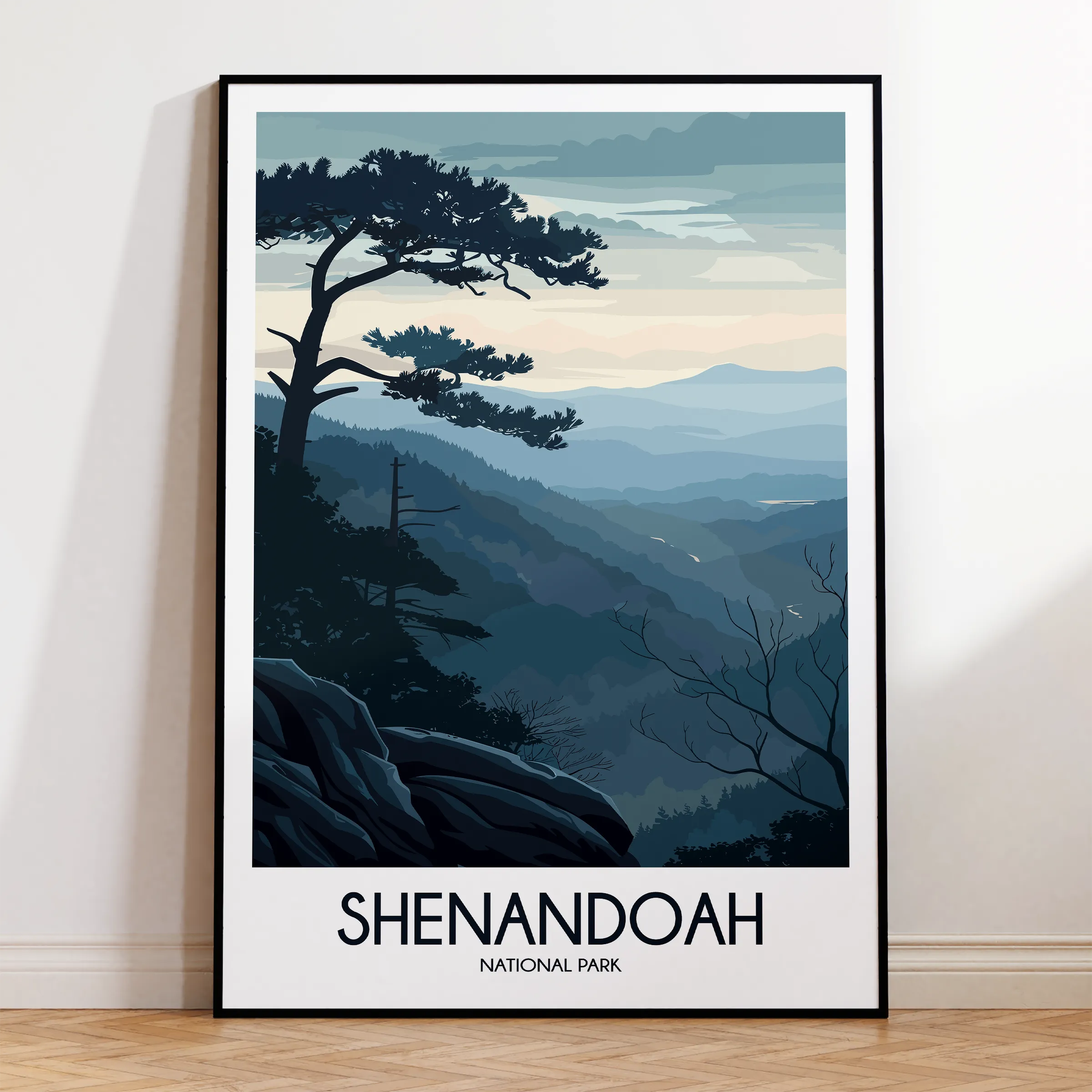 Shenandoah Scenic Landscape Art