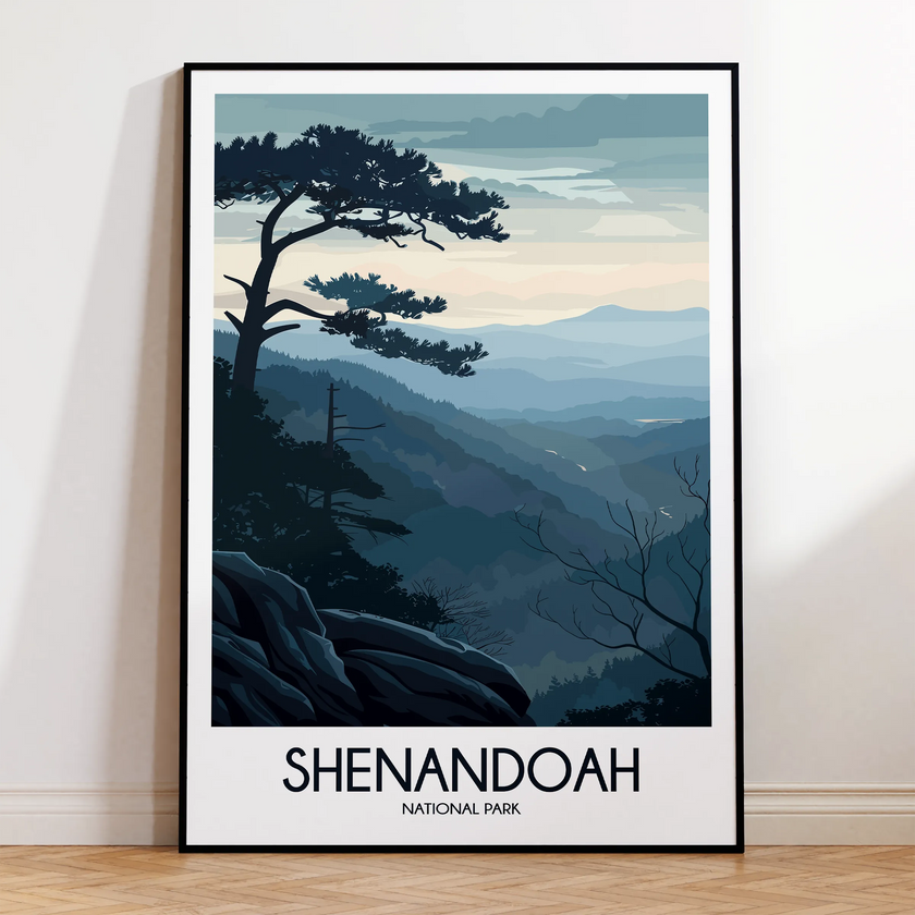 Shenandoah Scenic Landscape Art