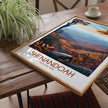 Shenandoah Vintage Style Print