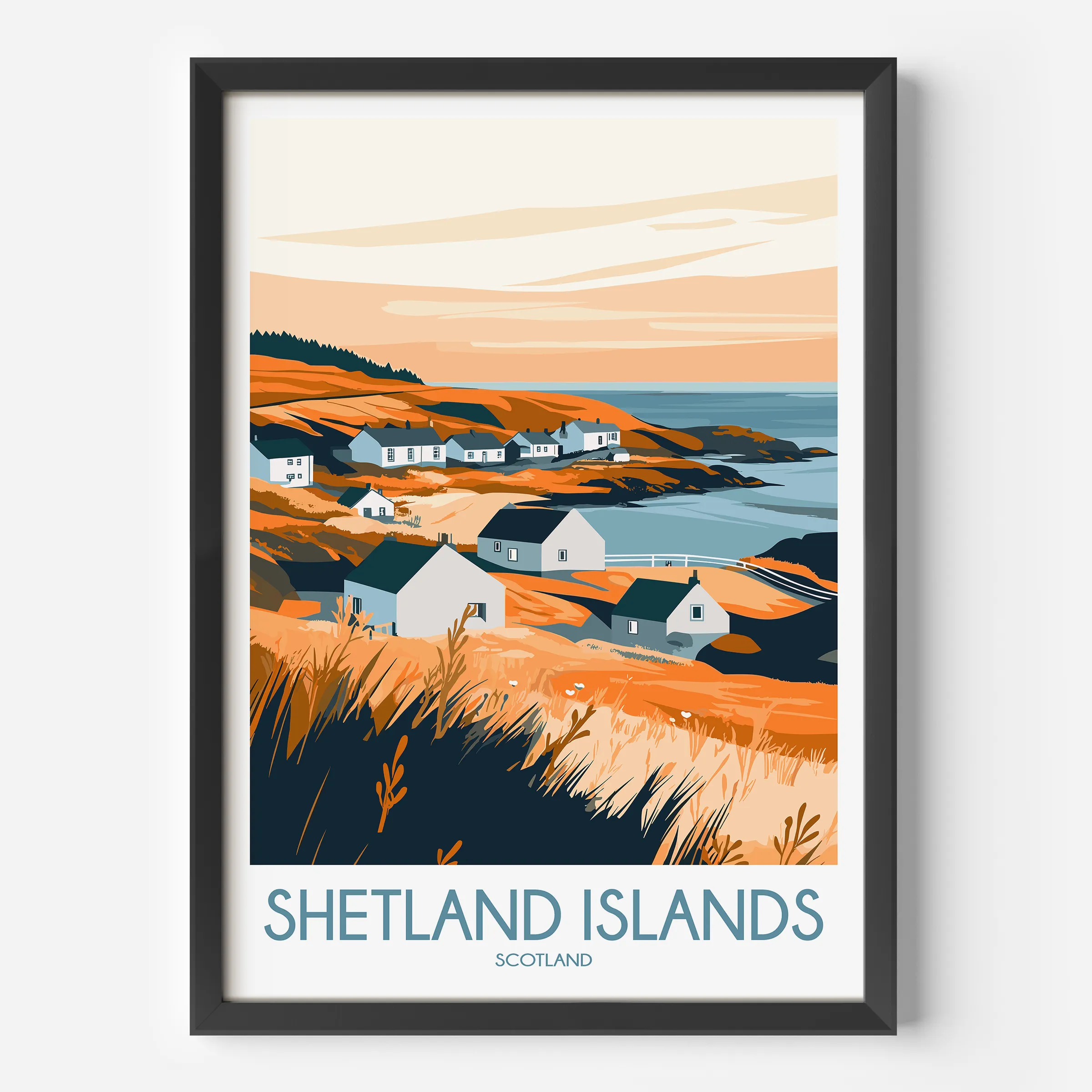 Shetland Islands Home Office Decor
